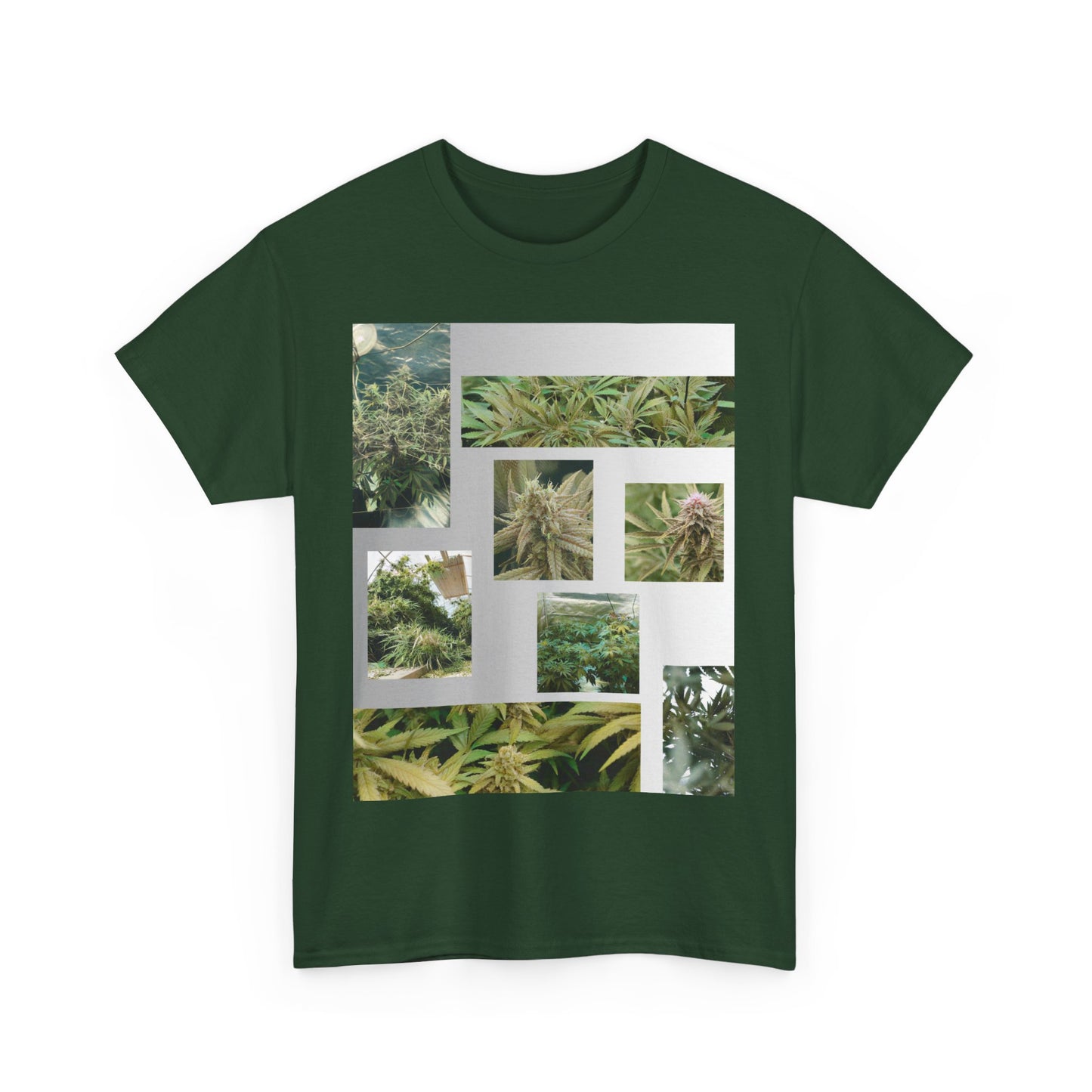 Metallic Cannabis Tee