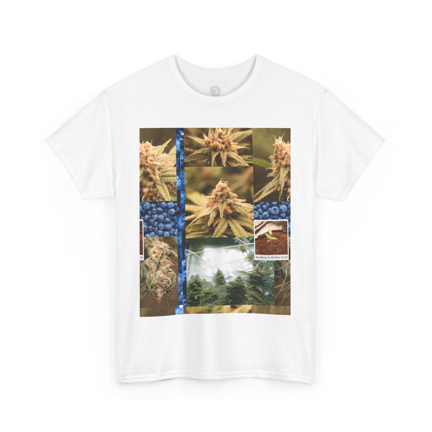Blueberry Cannabis Graphic Tee