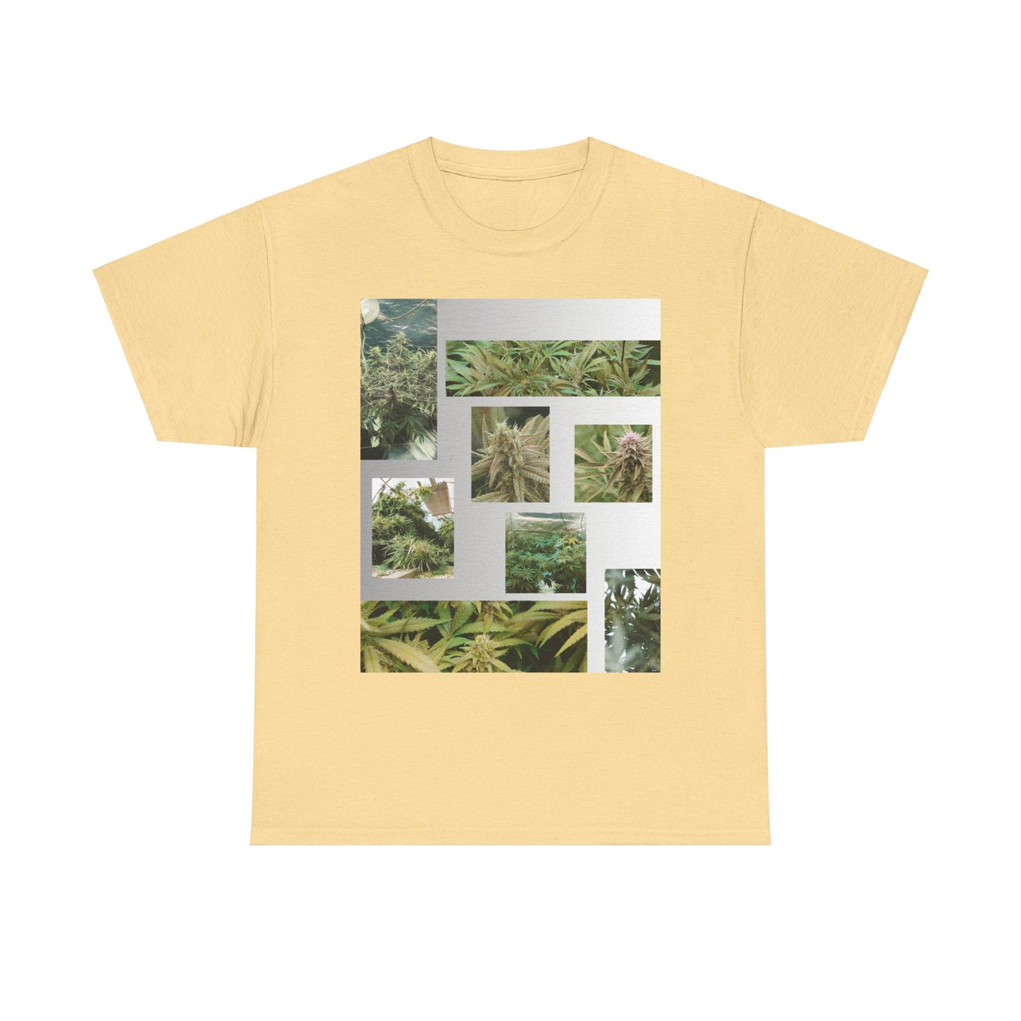 Metallic Cannabis Tee
