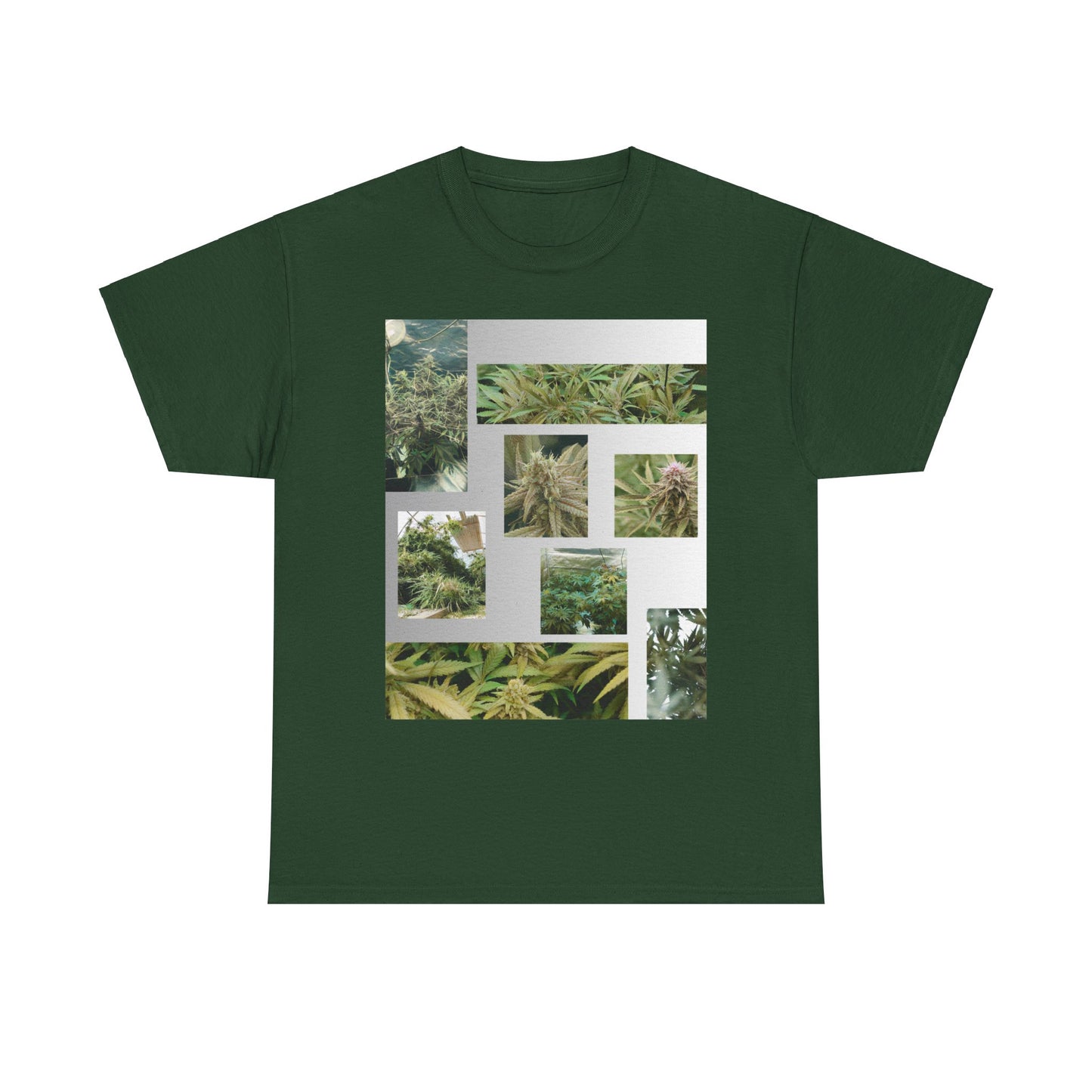 Metallic Cannabis Tee