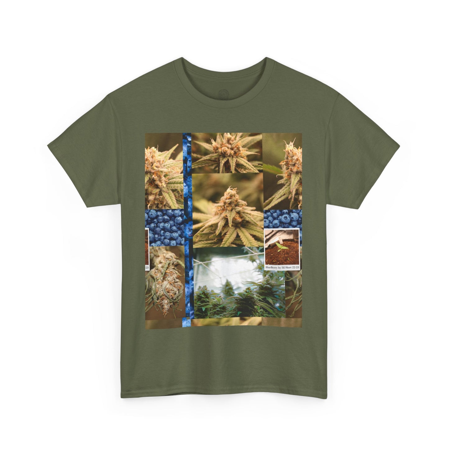 Blueberry Cannabis Graphic Tee