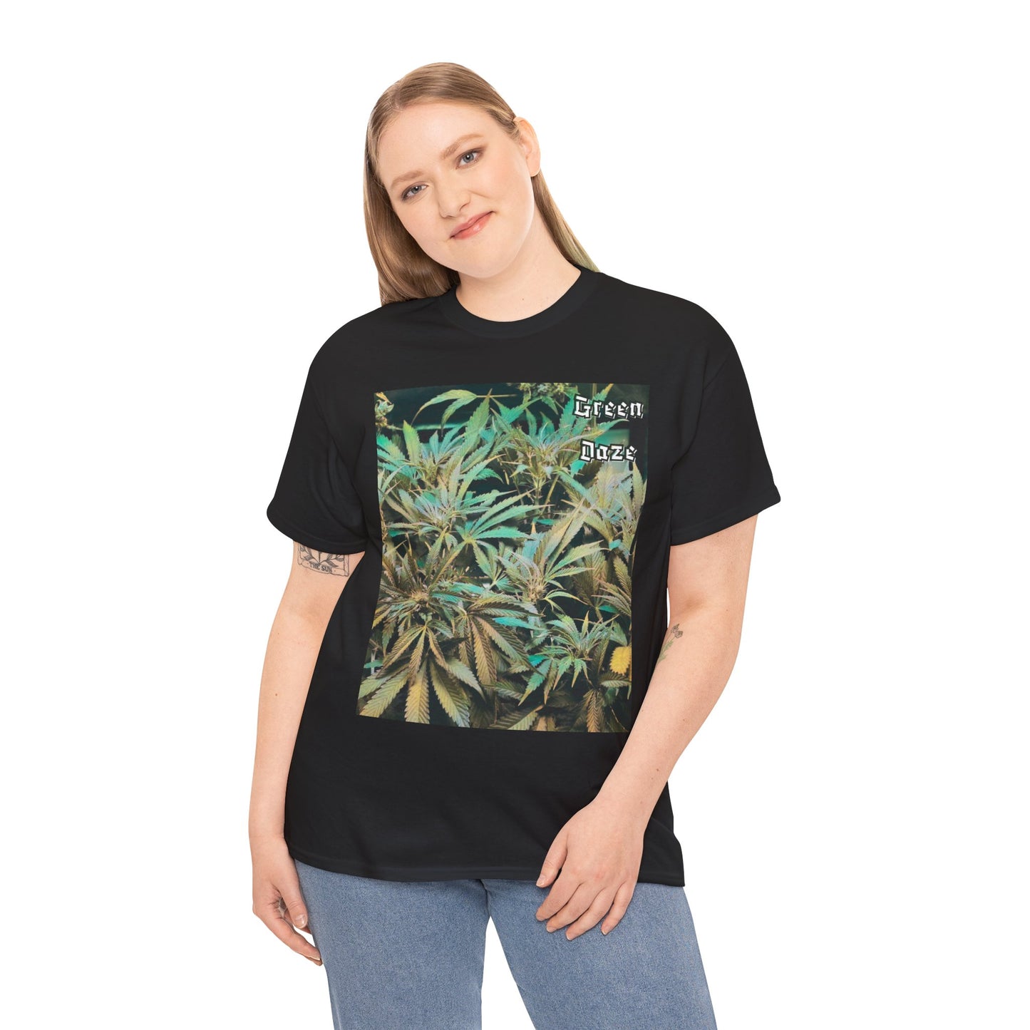 Cannabis Foliage Cotton Tee