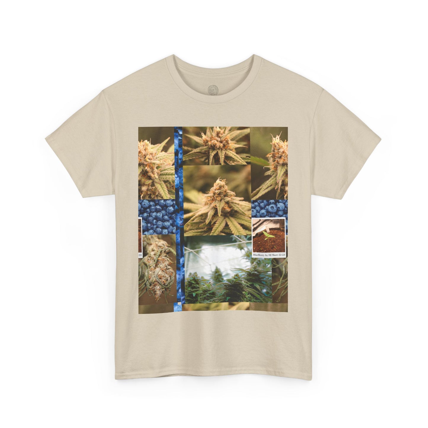 Blueberry Cannabis Graphic Tee