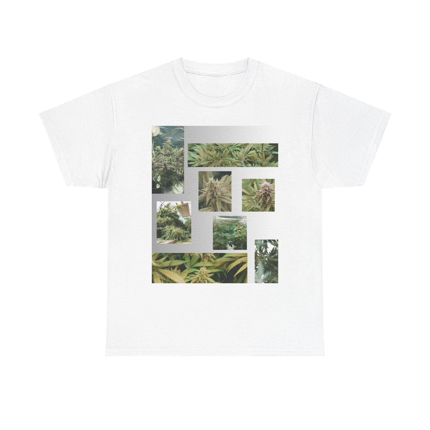 Metallic Cannabis Tee