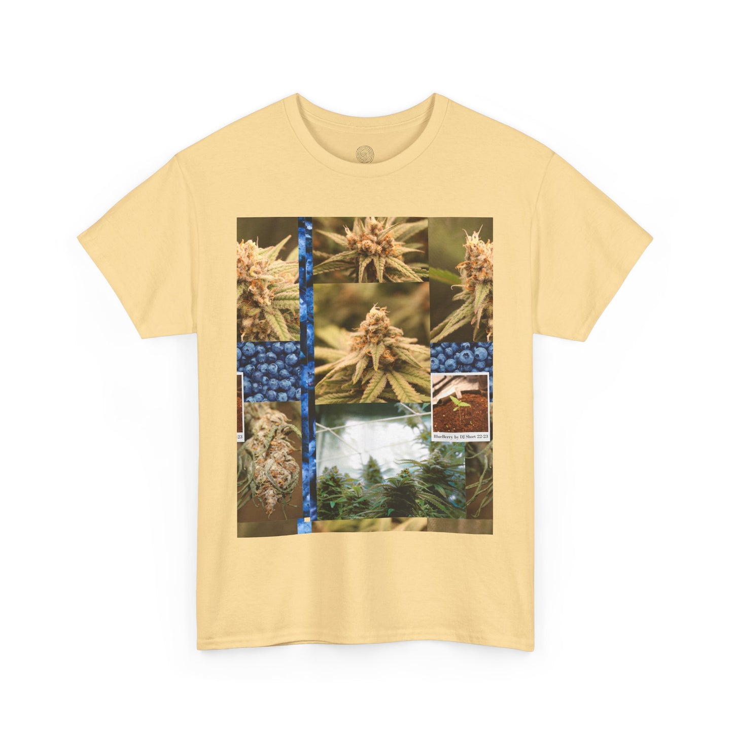 Blueberry Cannabis Graphic Tee