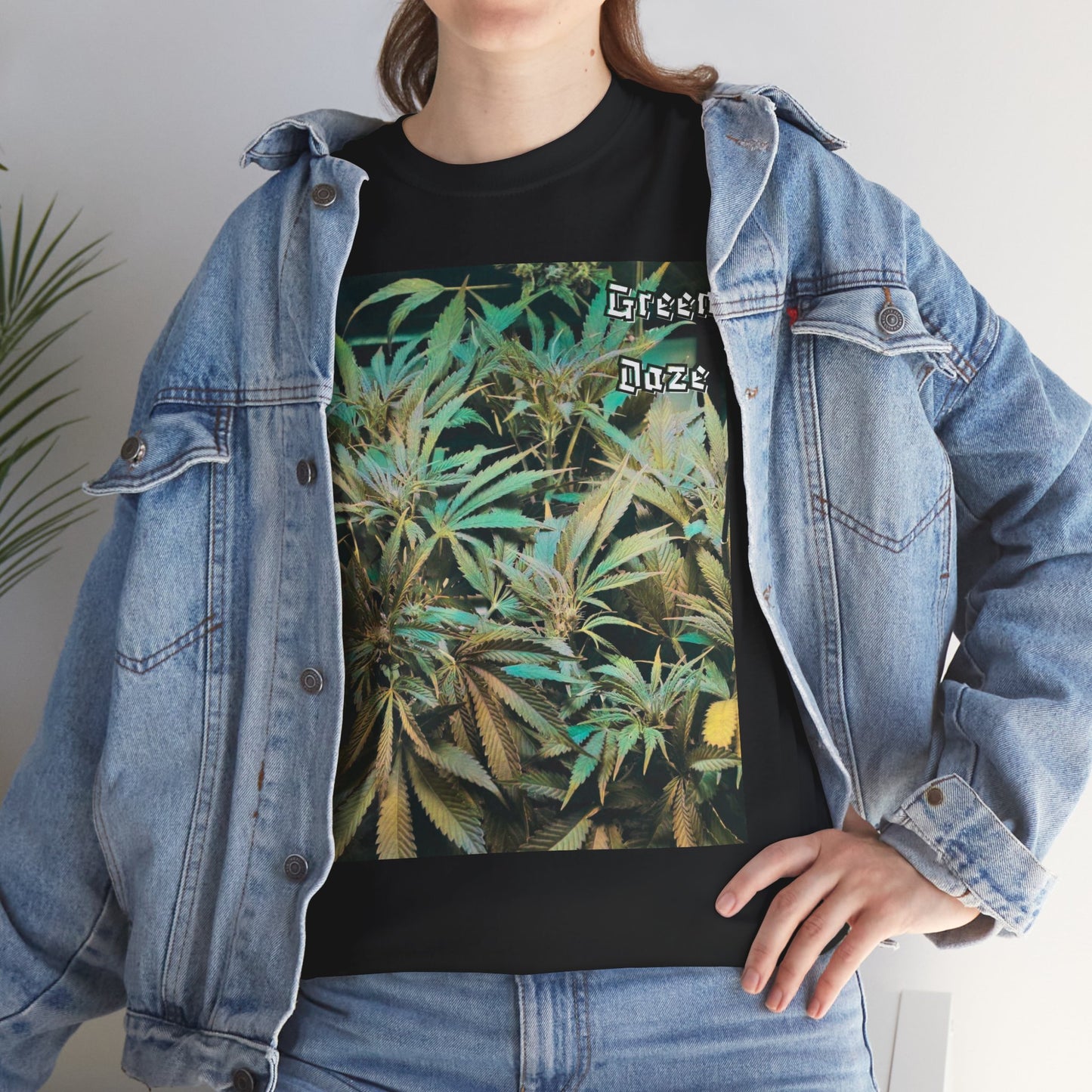 Cannabis Foliage Cotton Tee