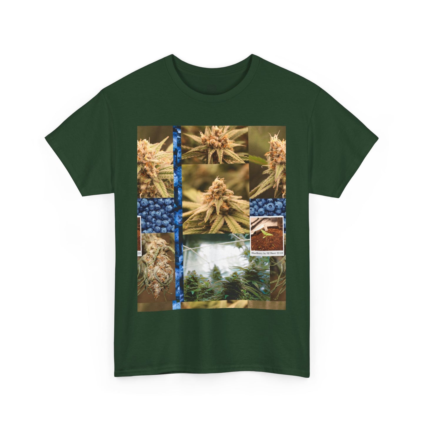 Blueberry Cannabis Graphic Tee